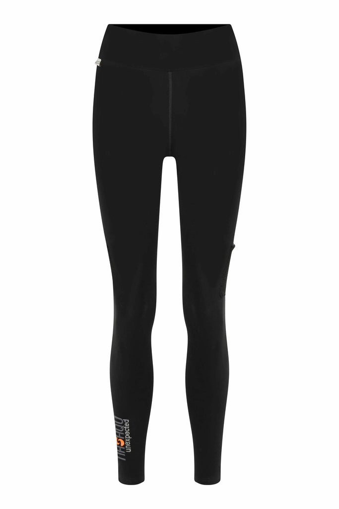 hi rise black legging with an embroidery on the ankle perfect for festival